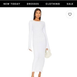 SNDYS Baha long sleeve maxi dress